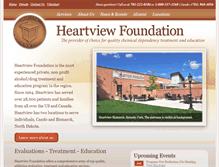 Tablet Screenshot of heartview.org